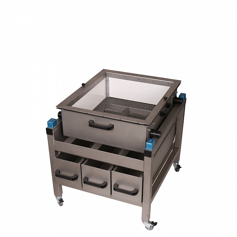 manual separating unit without sieves