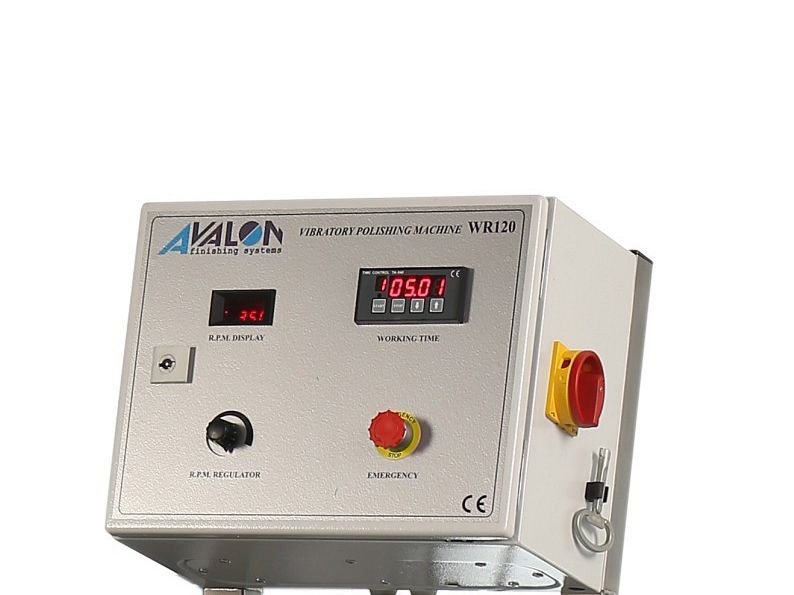 control panel with timer and frequency inverter